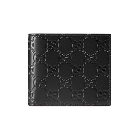 gucci signature web wallet with id window|original gucci wallet.